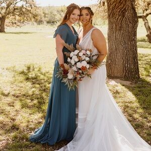 Birdy grey bridesmaid dress